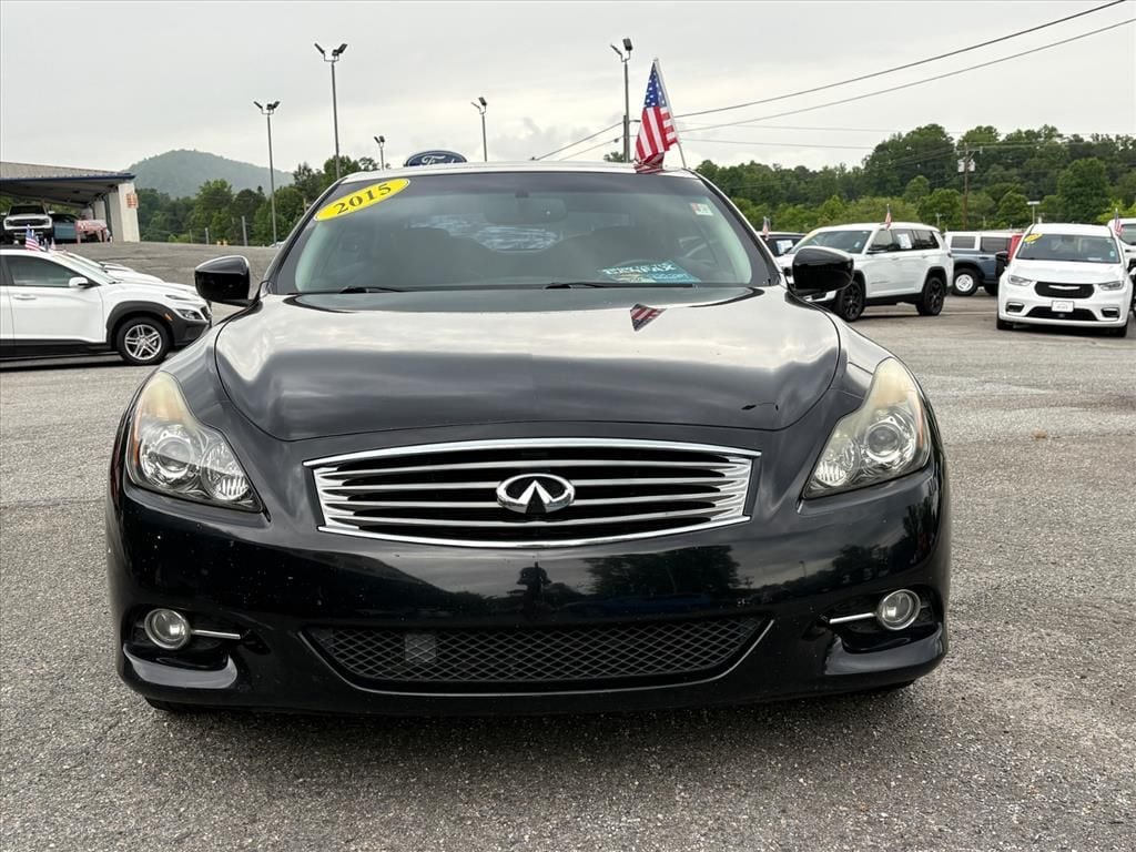 Used 2015 INFINITI Q60 Convertible Base with VIN JN1CV6FE3FM811218 for sale in Brevard, NC