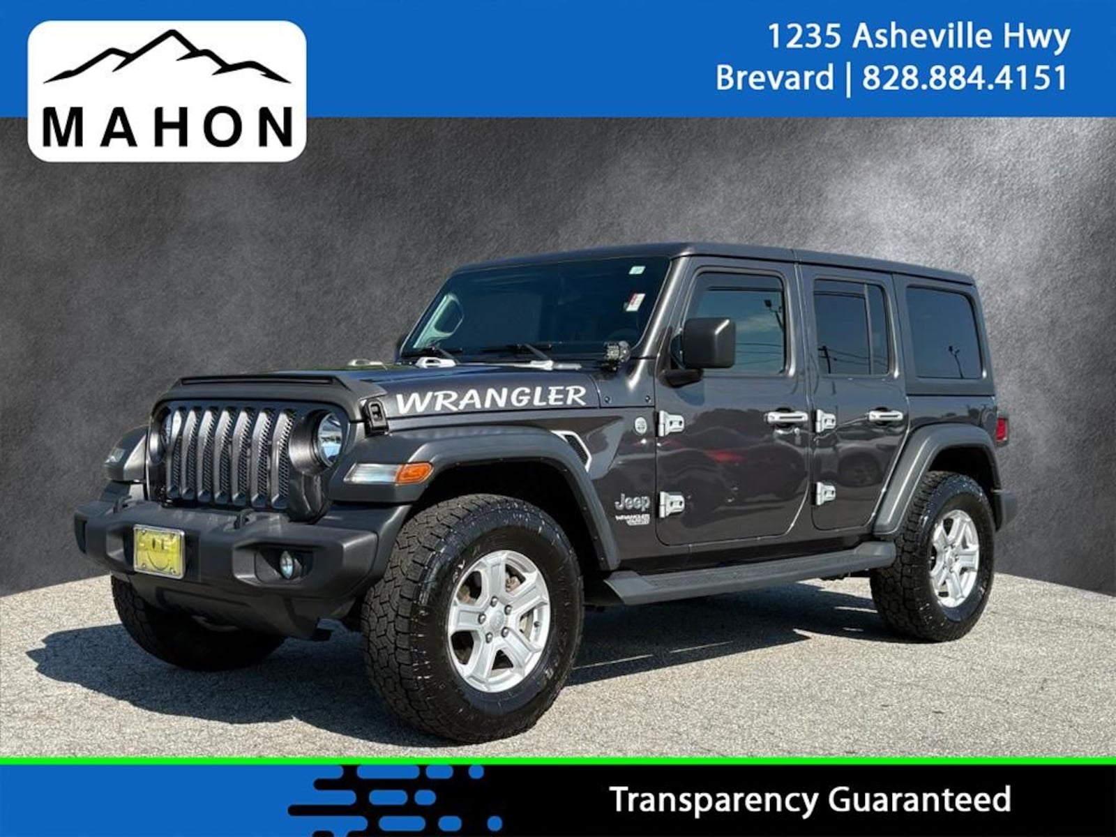 2020 Jeep Wrangler Unlimited Sport S