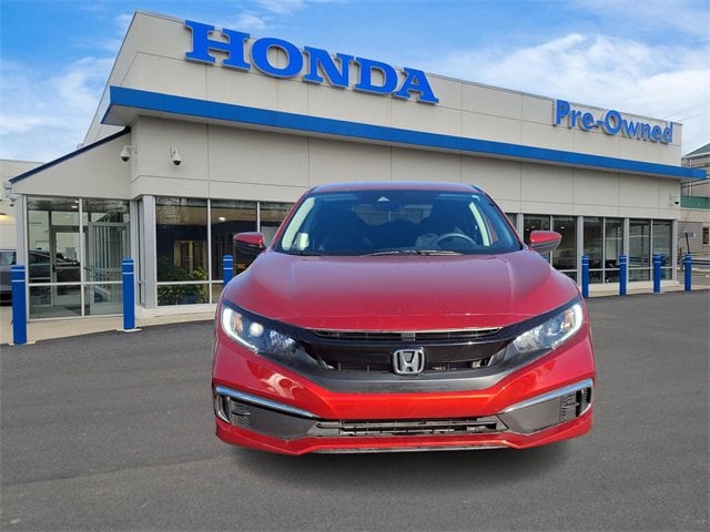 Certified 2019 Honda Civic LX with VIN 19XFC2F60KE045572 for sale in Mahwah, NJ