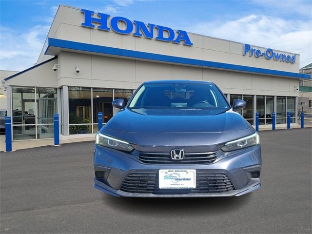 Used 2022 Honda Civic EX with VIN JHMFE1F73NX007141 for sale in Mahwah, NJ