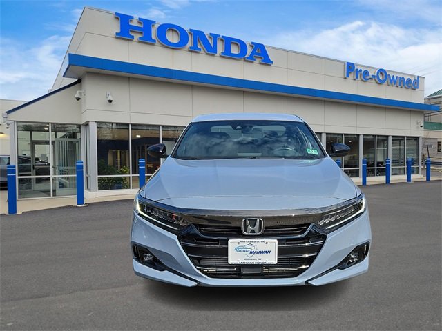 Used 2021 Honda Accord Sport with VIN 1HGCV1F32MA100446 for sale in Mahwah, NJ