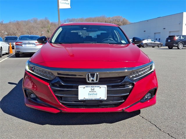 Certified 2022 Honda Accord Sport SE with VIN 1HGCV1F47NA016052 for sale in Mahwah, NJ