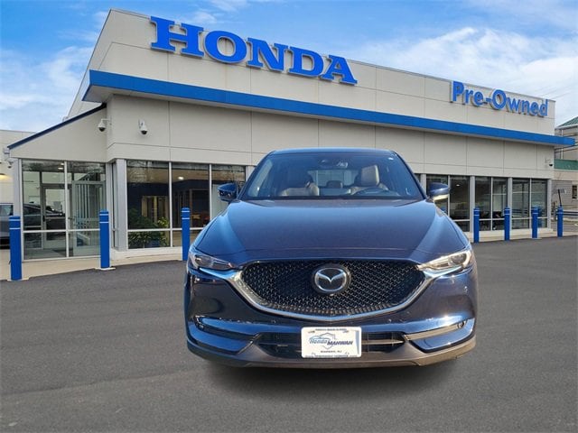 Used 2021 Mazda CX-5 Signature with VIN JM3KFBEY9M0477721 for sale in Mahwah, NJ