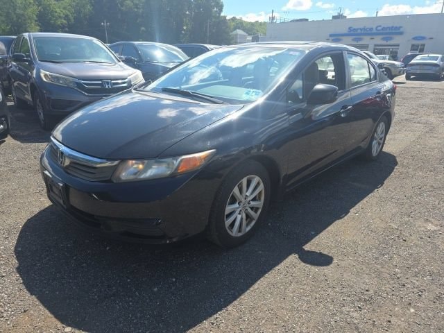 Used 2012 Honda Civic EX-L with VIN 19XFB2F99CE347554 for sale in Mahwah, NJ