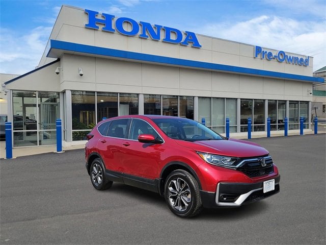 Certified 2022 Honda CR-V EX-L with VIN 2HKRW2H8XNH655207 for sale in Mahwah, NJ