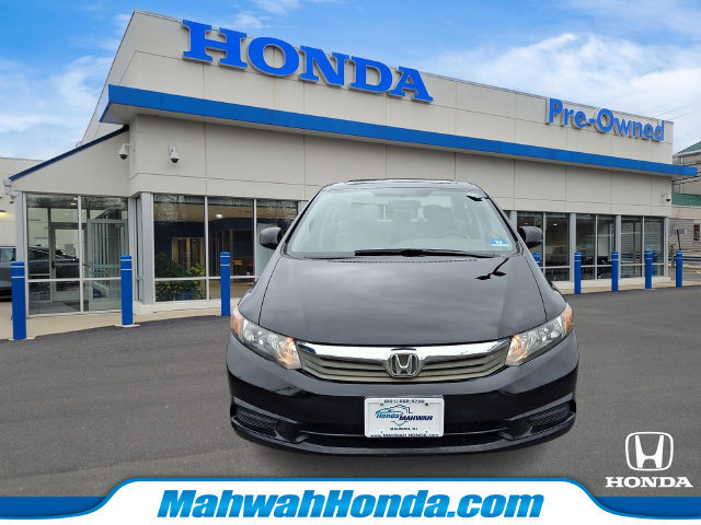Used 2012 Honda Civic EX-L with VIN 19XFB2F99CE347554 for sale in Mahwah, NJ