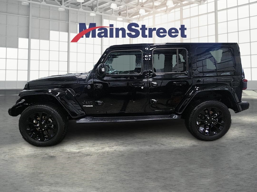 Used 2022 Jeep Wrangler Unlimited High Altitude with VIN 1C4HJXEM1NW111259 for sale in Kansas City