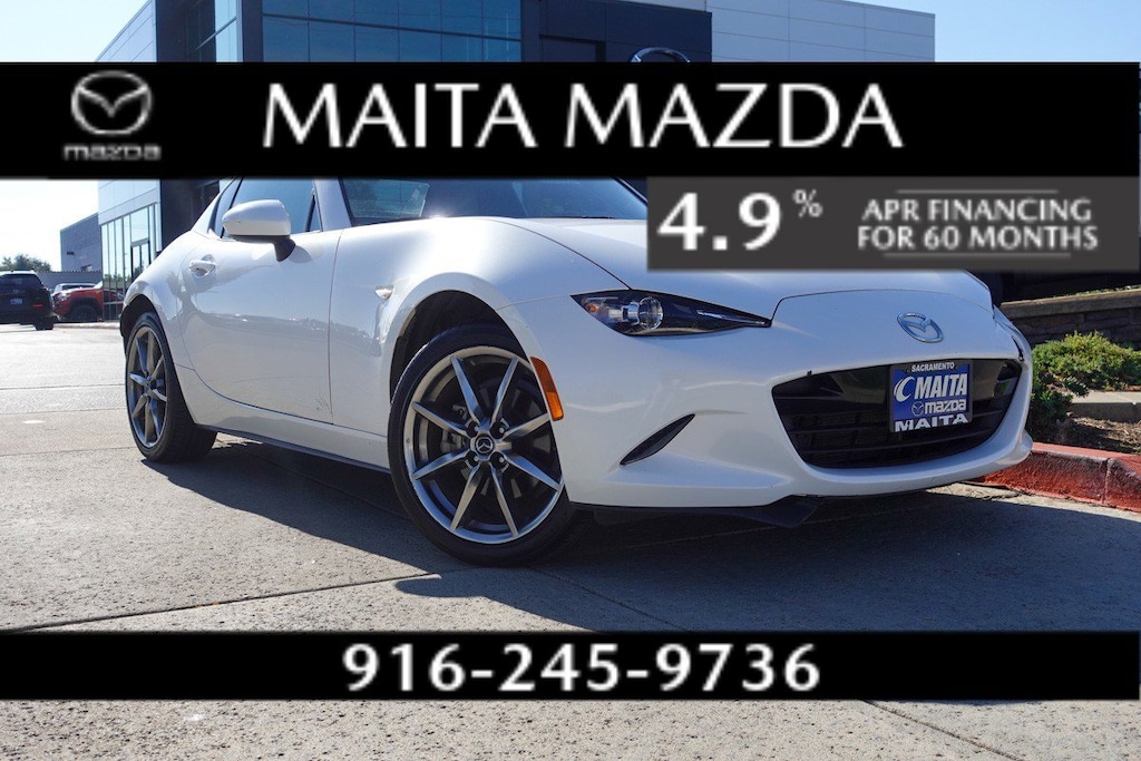 Certified 2023 Mazda MX-5 Miata RF Grand Touring Grand Touring Auto