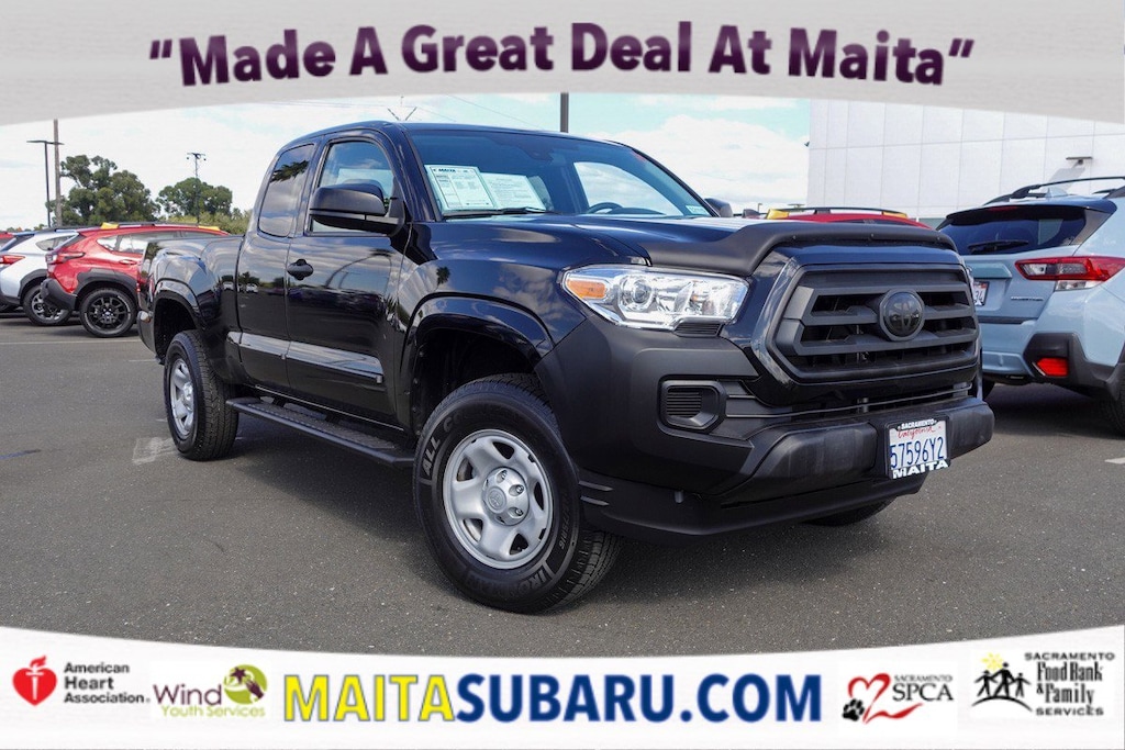 Used 2022 Toyota Tacoma 2WD SR SR Access Cab 6 Bed I4 AT