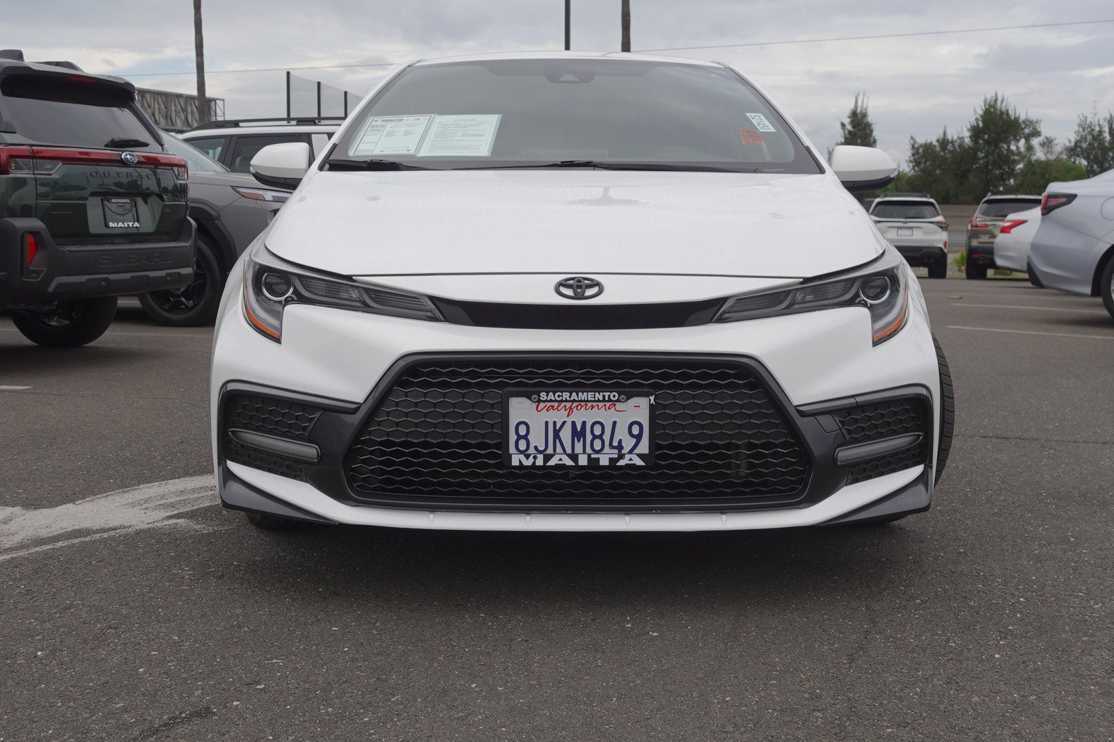 2020 Toyota Corolla SE photo 3