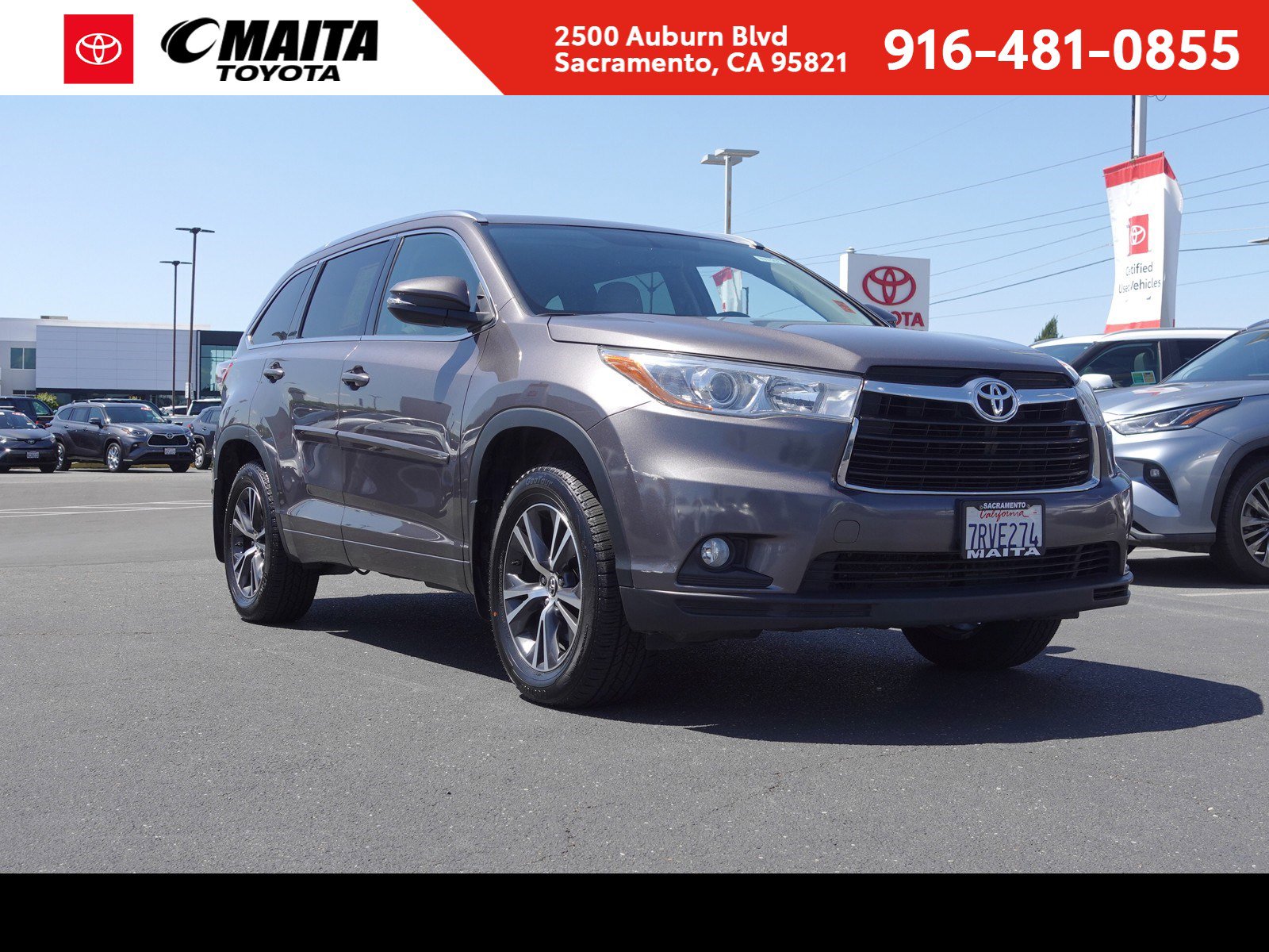 2016 Toyota Highlander XLE photo 1