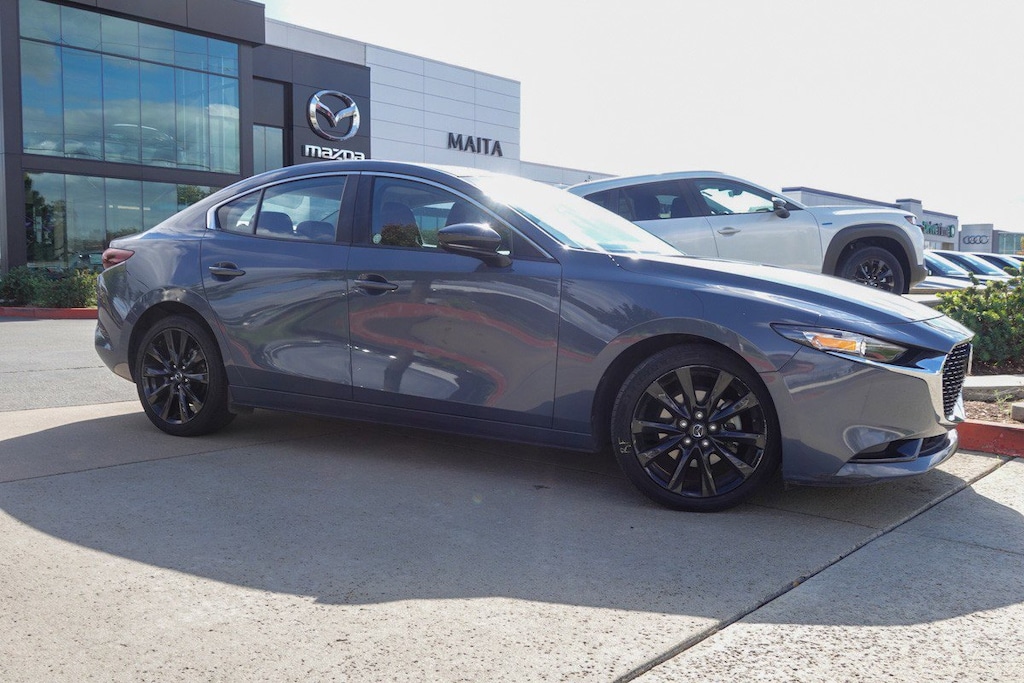 Certified 2023 Mazda Mazda3 Sedan 2.5 S Carbon Edition 2.5 S Carbon Edition AWD