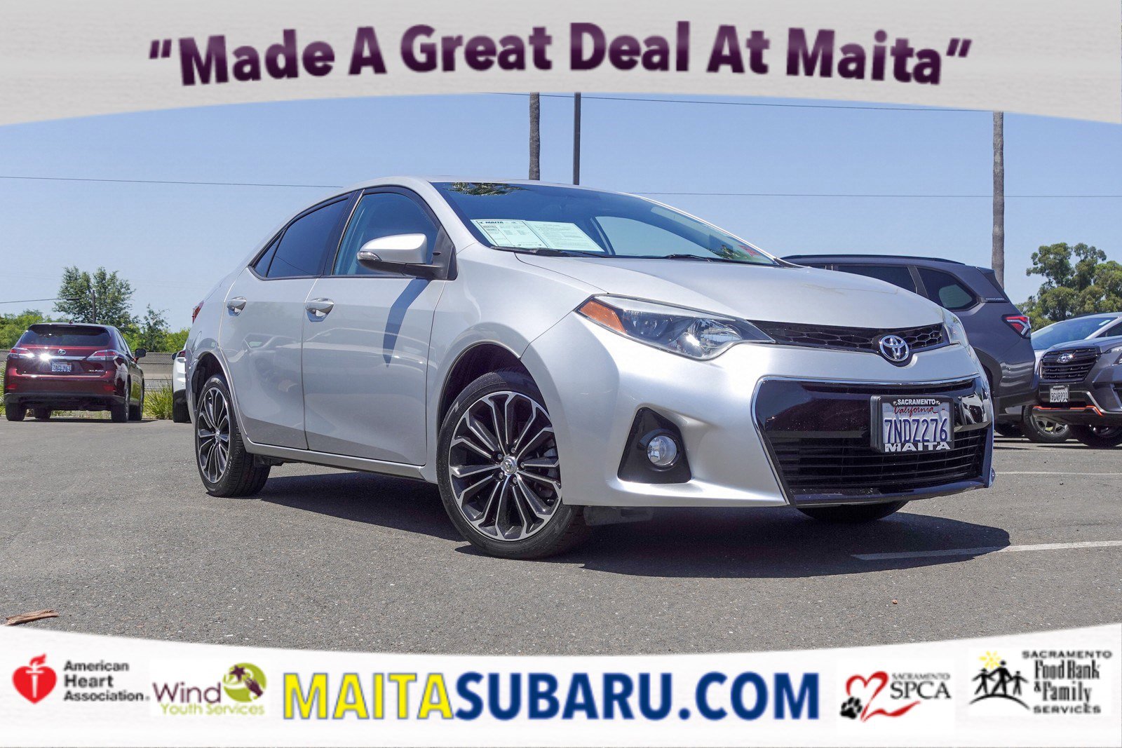 2015 Toyota Corolla S Plus AT's photo
