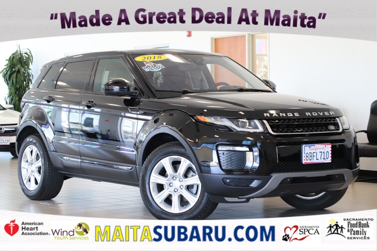 Land Rover Sacramento >> Used 2018 Land Rover Range Rover Evoque In Sacramento Ca Land Rover Sacramento >> Used 2018 Land Rover Range Rover Evoque In Sacramento Ca