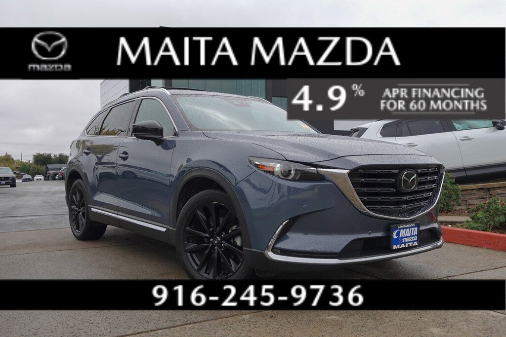 Certified 2022 Mazda CX-9 Carbon Edition Carbon Edition AWD