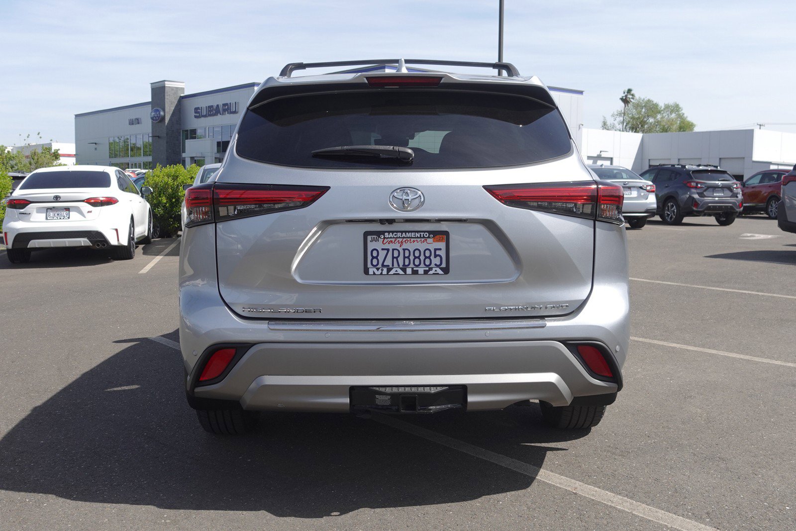 2022 Toyota Highlander Platinum photo 6