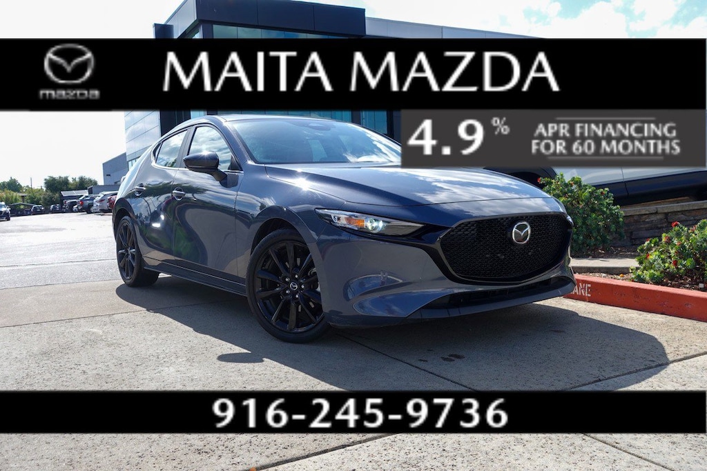 Certified 2024 Mazda Mazda3 Hatchback 2.5 S Carbon Edition 2.5 S Carbon Edition Auto AWD