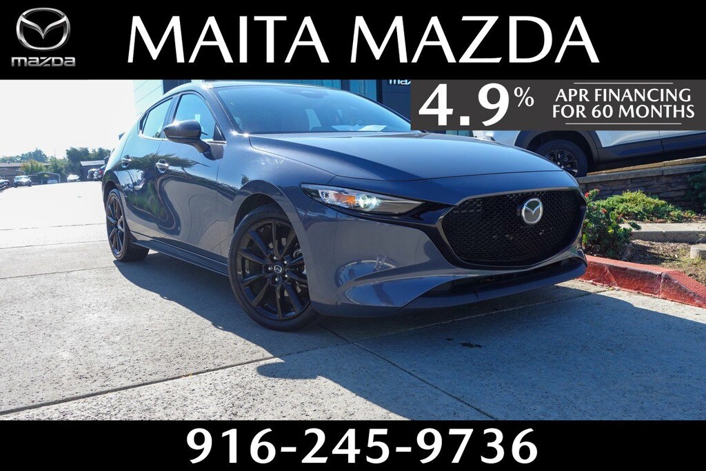 Certified 2024 Mazda Mazda3 Hatchback 2.5 S Carbon Edition 2.5 S Carbon Edition Auto AWD