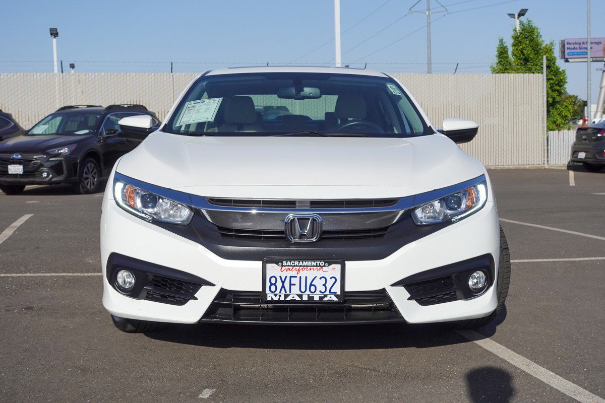 Used 2018 Honda Civic EX-L with VIN JHMFC1F78JX041379 for sale in Sacramento, CA