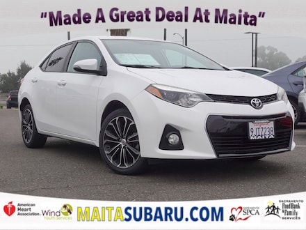2014 Toyota Corolla S Plus