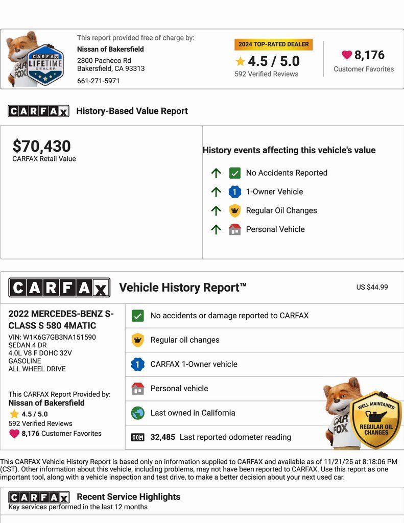2022 Mercedes-Benz S-Class S 580 - Photo 27