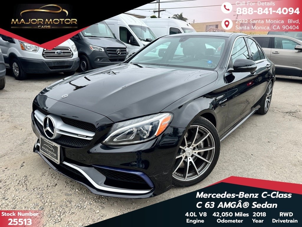 2018 Mercedes-Benz C-Class Sedan AMG C63