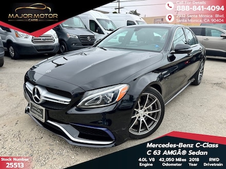 2018 Mercedes-Benz C-Class C 63 AMGÂ® Sedan