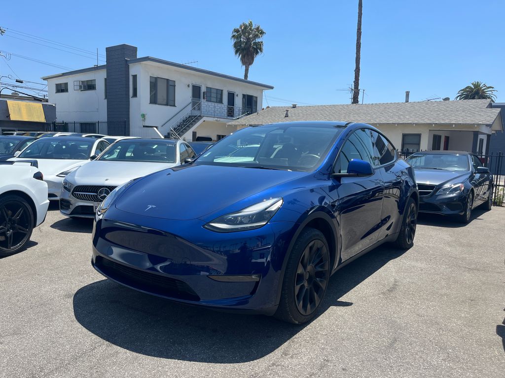 Blue 2023 Tesla Model Y RWD SUV / Crossover Rear-Wheel Drive 1-Speed Automatic