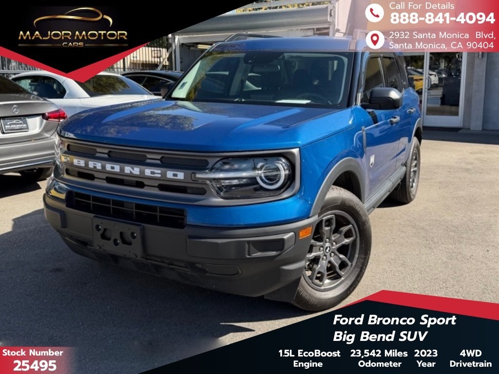 Used 2023 Ford Bronco Sport Big Bend SUV