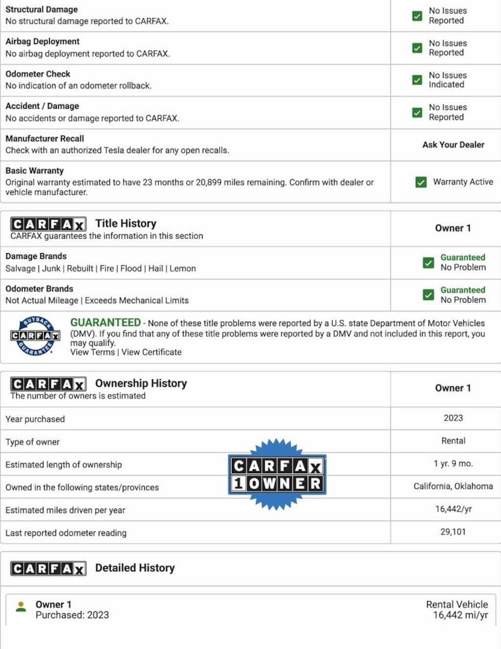 Used 2023 Tesla Model 3 Base Sedan