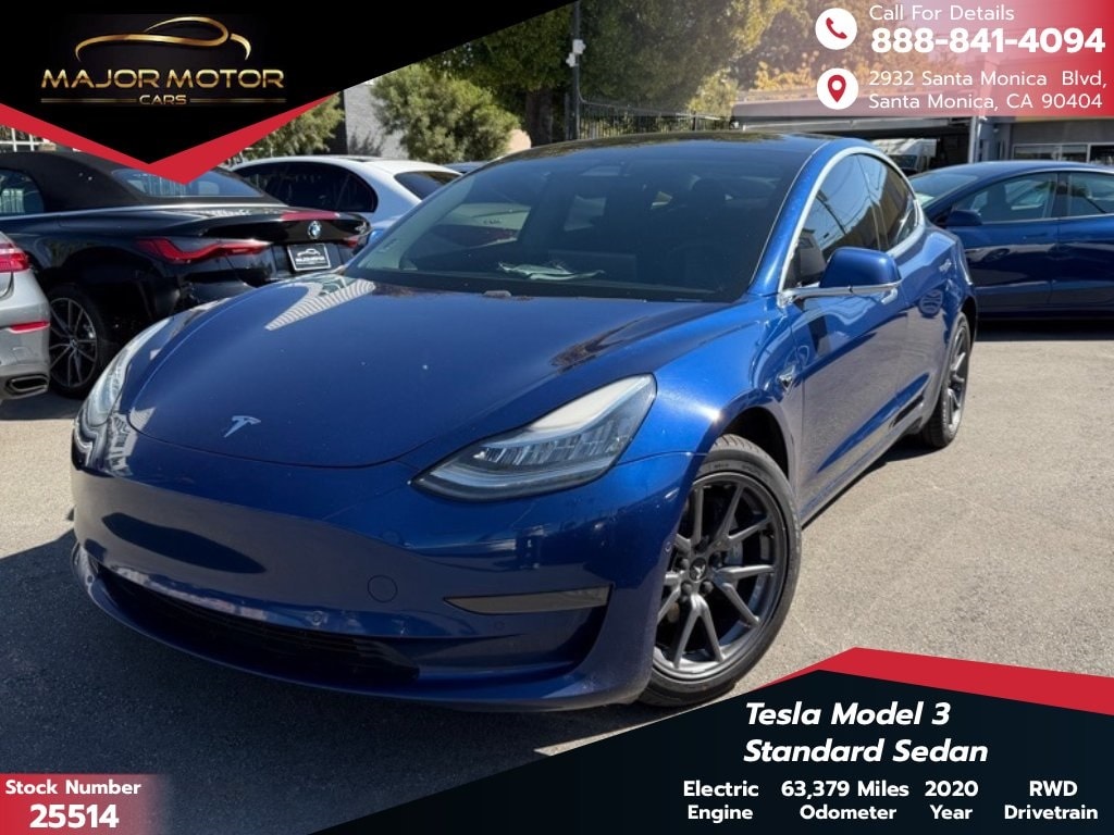 Used 2020 Tesla Model 3 Standard Sedan
