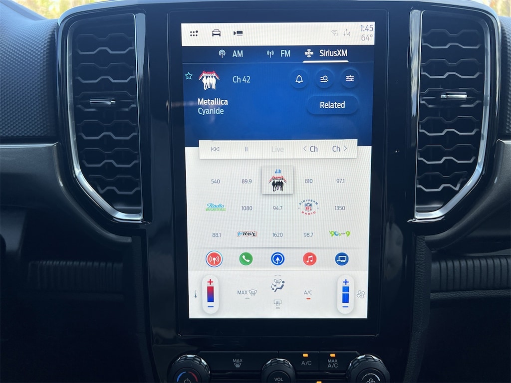 New 2025 Ford Ranger XLT Truck SuperCrew