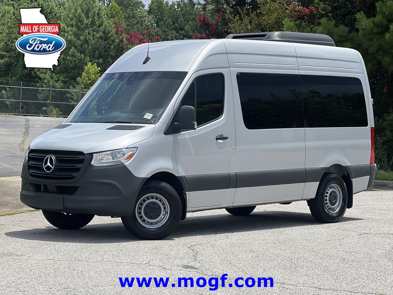 Silver 2024 Mercedes-Benz Sprinter Van Rear-Wheel Drive 9-Speed Automatic