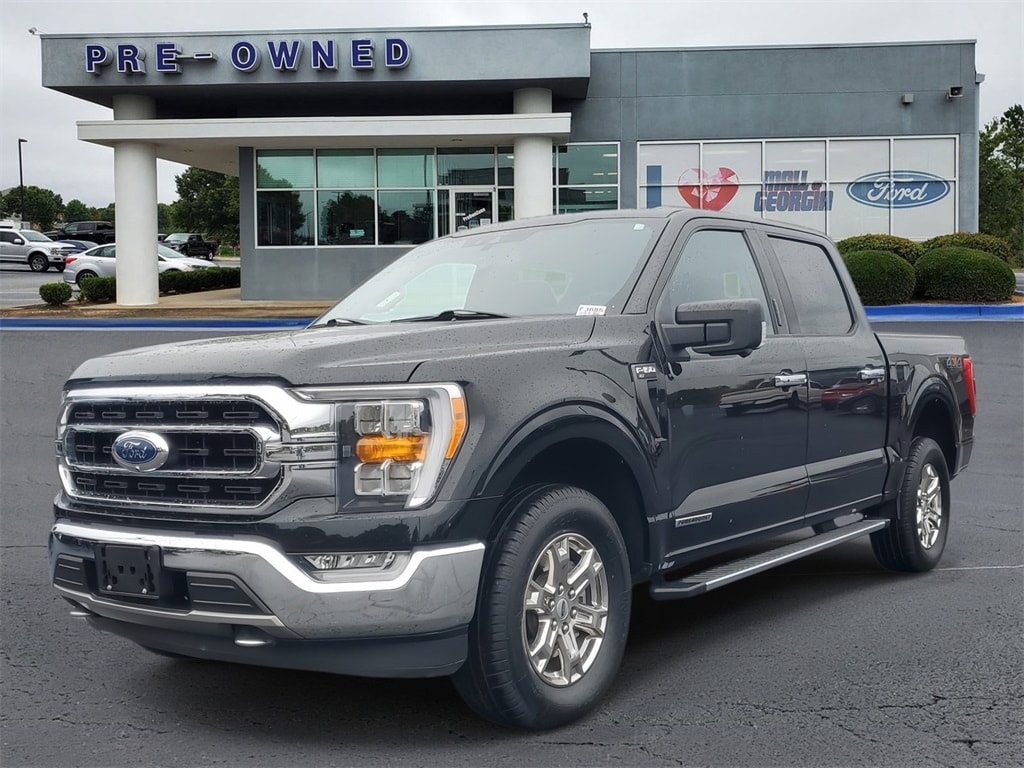 Certified 2021 Ford F-150 XLT with VIN 1FTFW1ED9MFB66952 for sale in Buford, GA