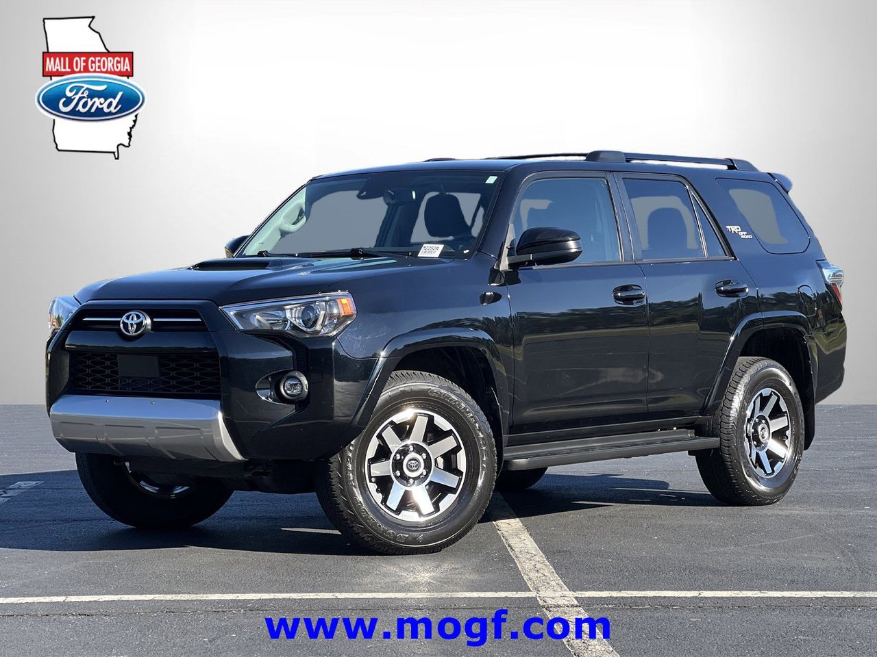 Midnight Black Metallic 2023 Toyota 4Runner TRD Off-Road 4WD SUV / Crossover Four-Wheel Drive 5-Speed Automatic