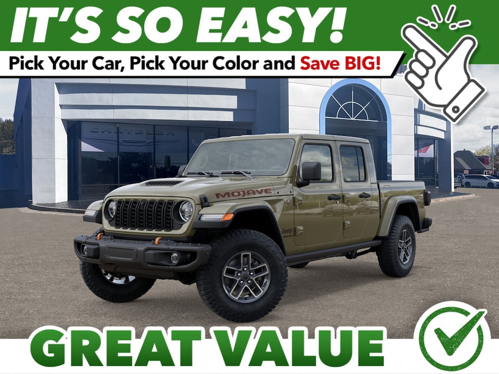 New 2026 Jeep Gladiator MOJAVE X 4X4 Pickup