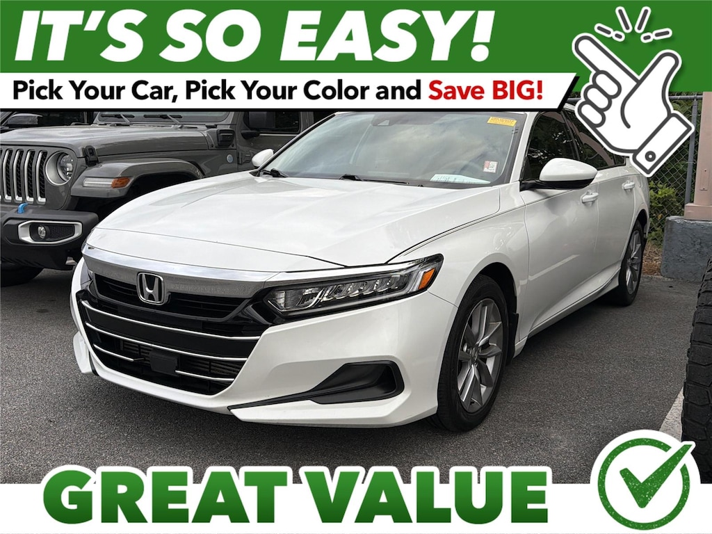 Used 2021 Honda Accord Sedan LX Sedan