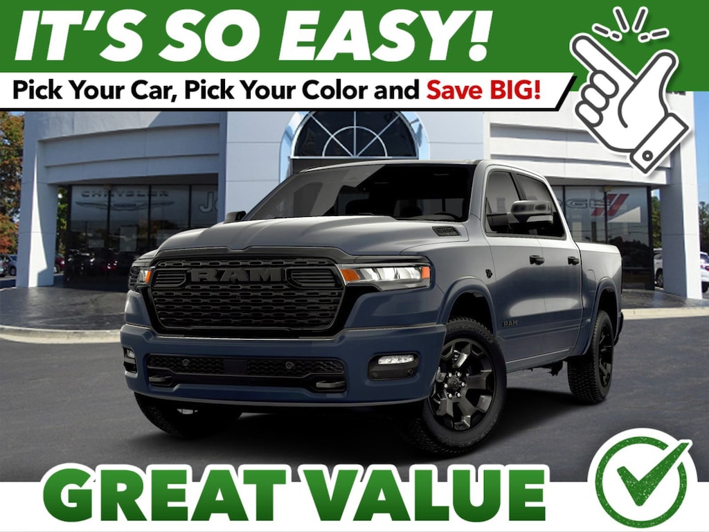 New 2026 Ram 1500 BIG HORN CREW CAB 4X4 5'7 BOX Pickup