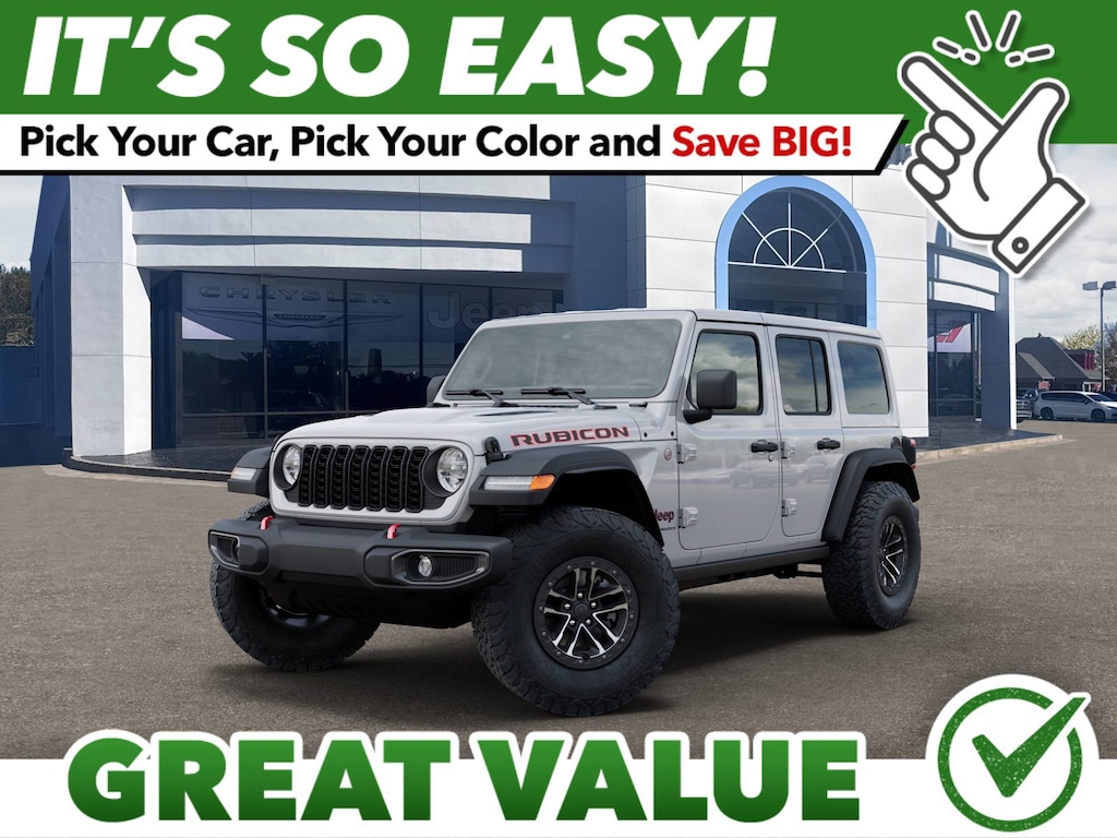 New 2026 Jeep Wrangler 4-DOOR RUBICON Sport Utility