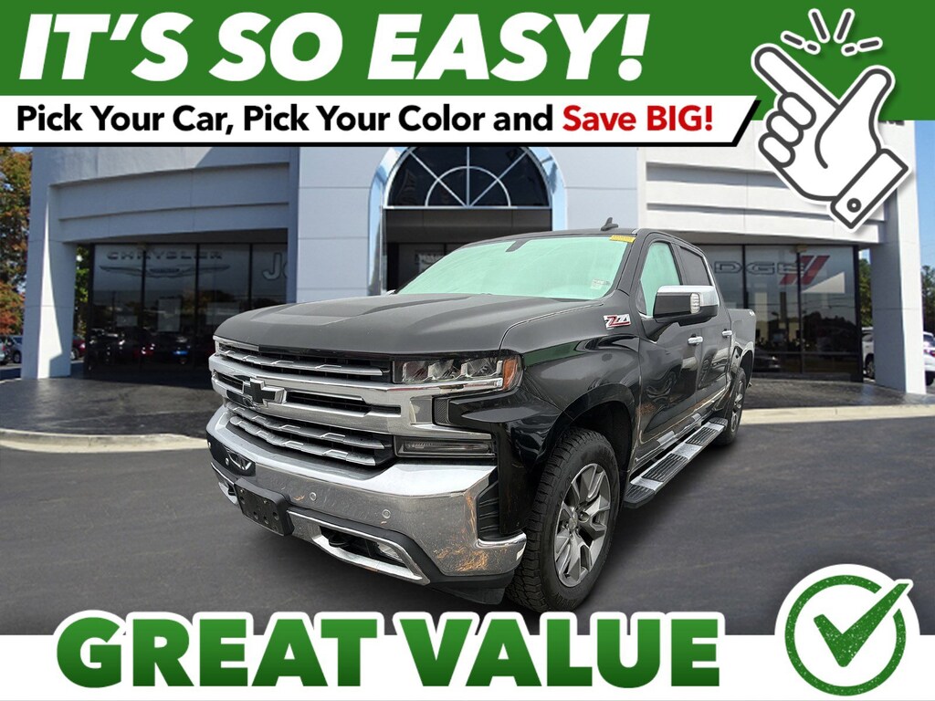 Used 2020 Chevrolet Silverado 1500 LTZ Truck Crew Cab