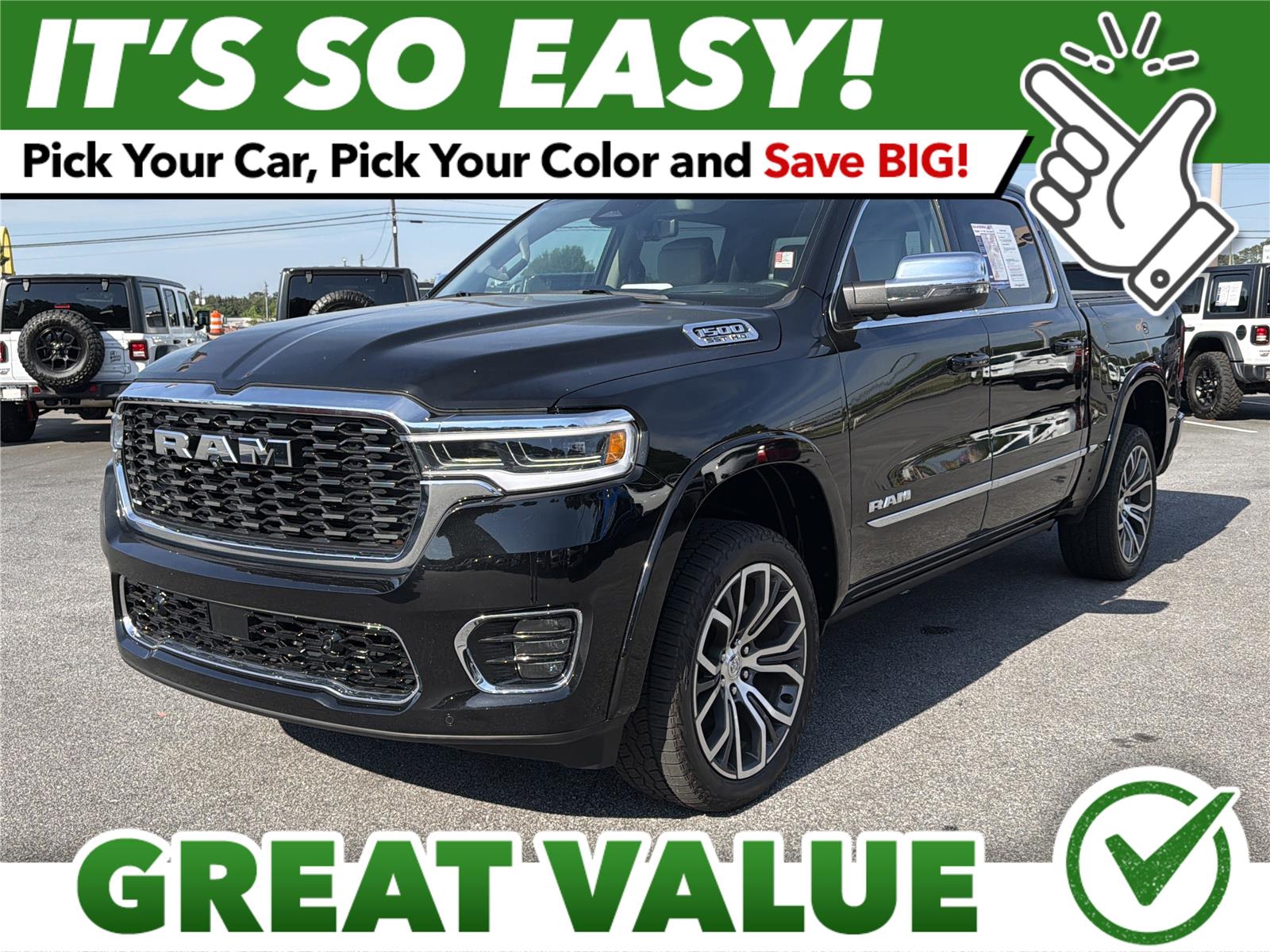 2025 RAM 1500 Tungsten 4x4 Crew Cab 5'7's photo