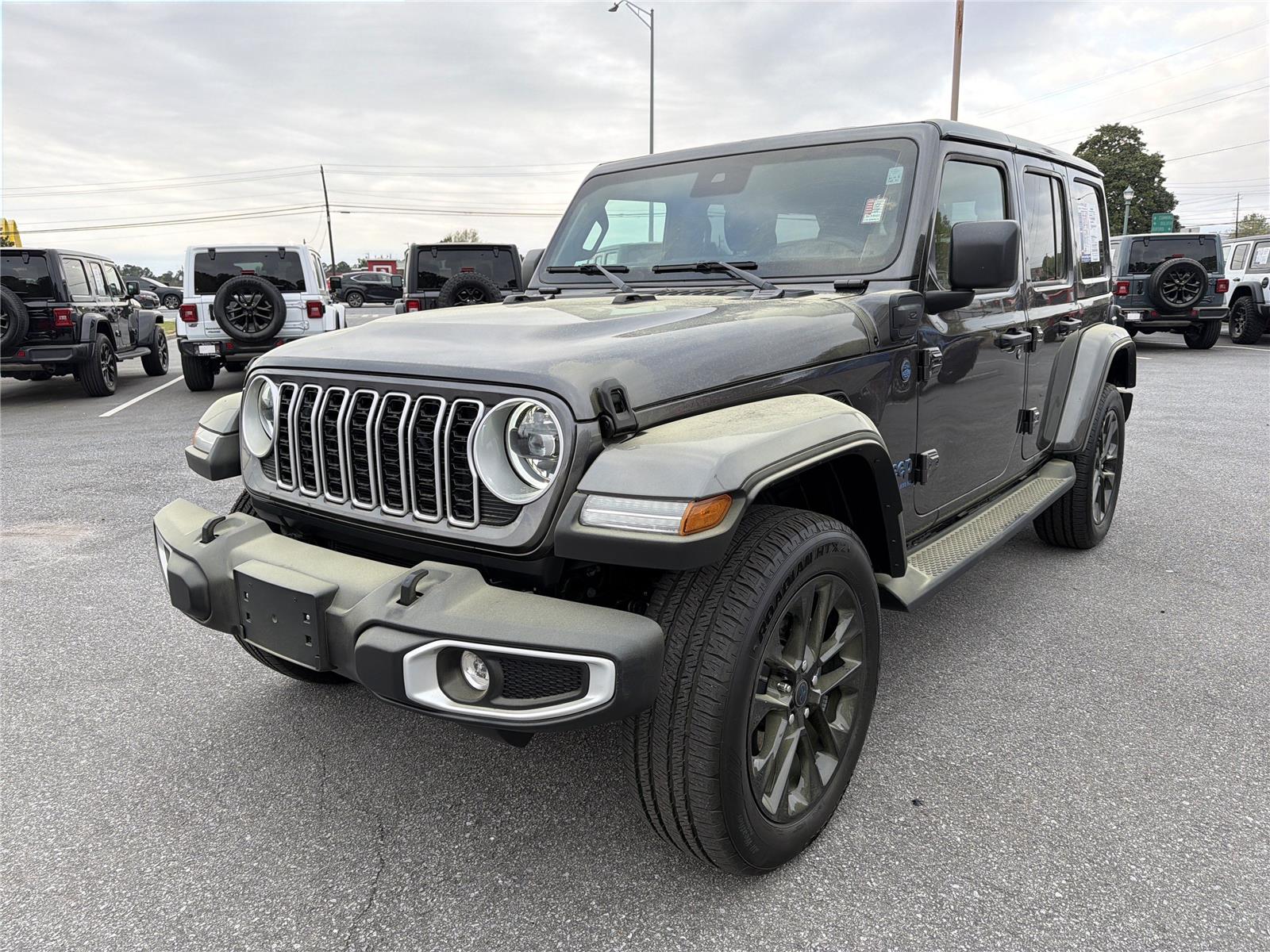 Used 2025 Jeep Wrangler 4xe Sahara 4XE with VIN 1C4RJXP69SW578220 for sale in Buford, GA