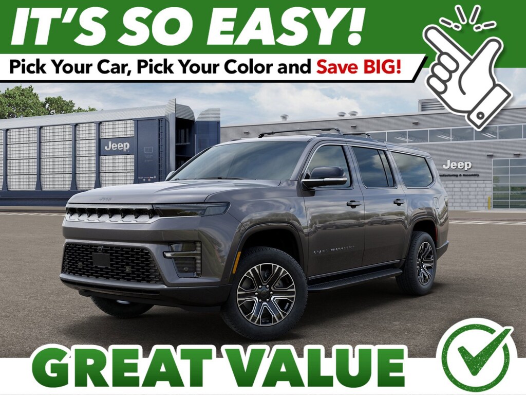 New 2026 Jeep Grand Wagoneer L 4X4 Sport Utility