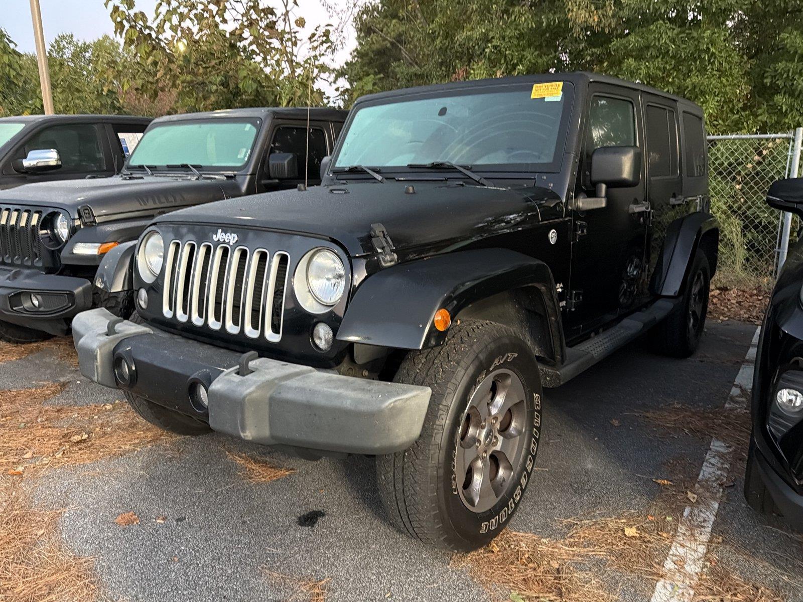 2016 Jeep Wrangler Unlimited