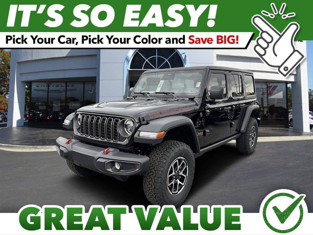 New 2026 Jeep Wrangler 4-DOOR RUBICON Sport Utility