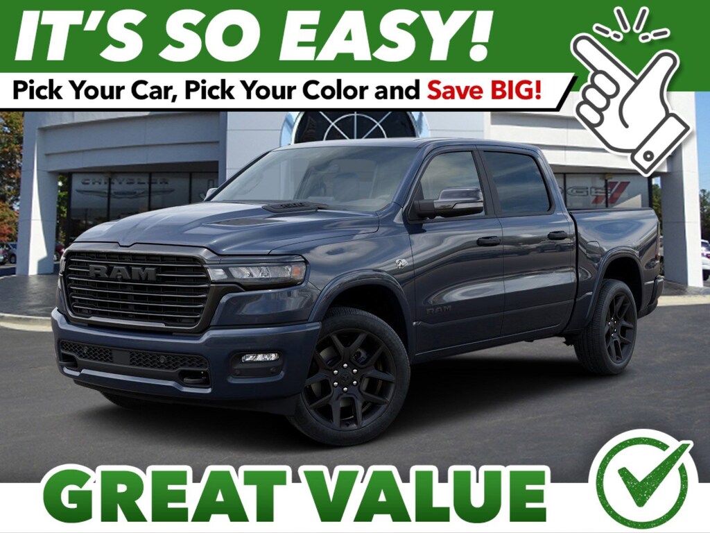 New 2026 Ram 1500 LARAMIE CREW CAB 4X4 5'7 BOX Pickup