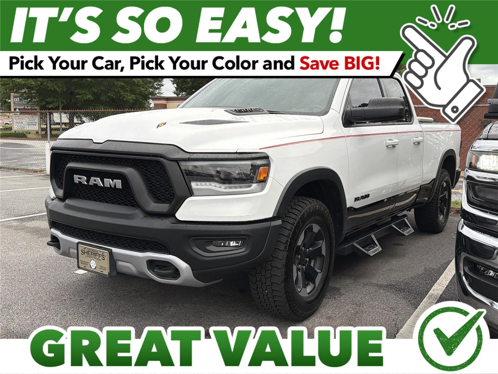 2019 RAM 1500 Rebel 4x4 Quad Cab 6'4's photo