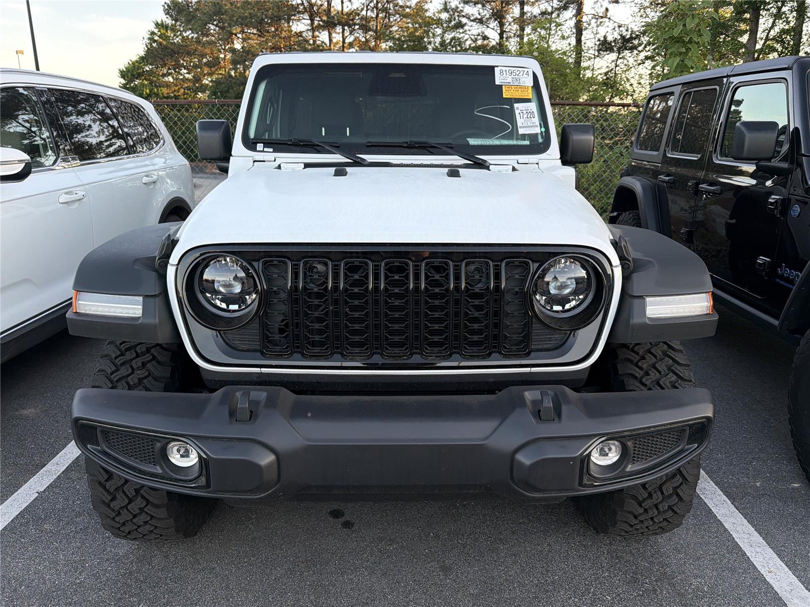 Used 2025 Jeep Wrangler 4xe Willys 4XE with VIN 1C4RJXN62SW585979 for sale in Buford, GA