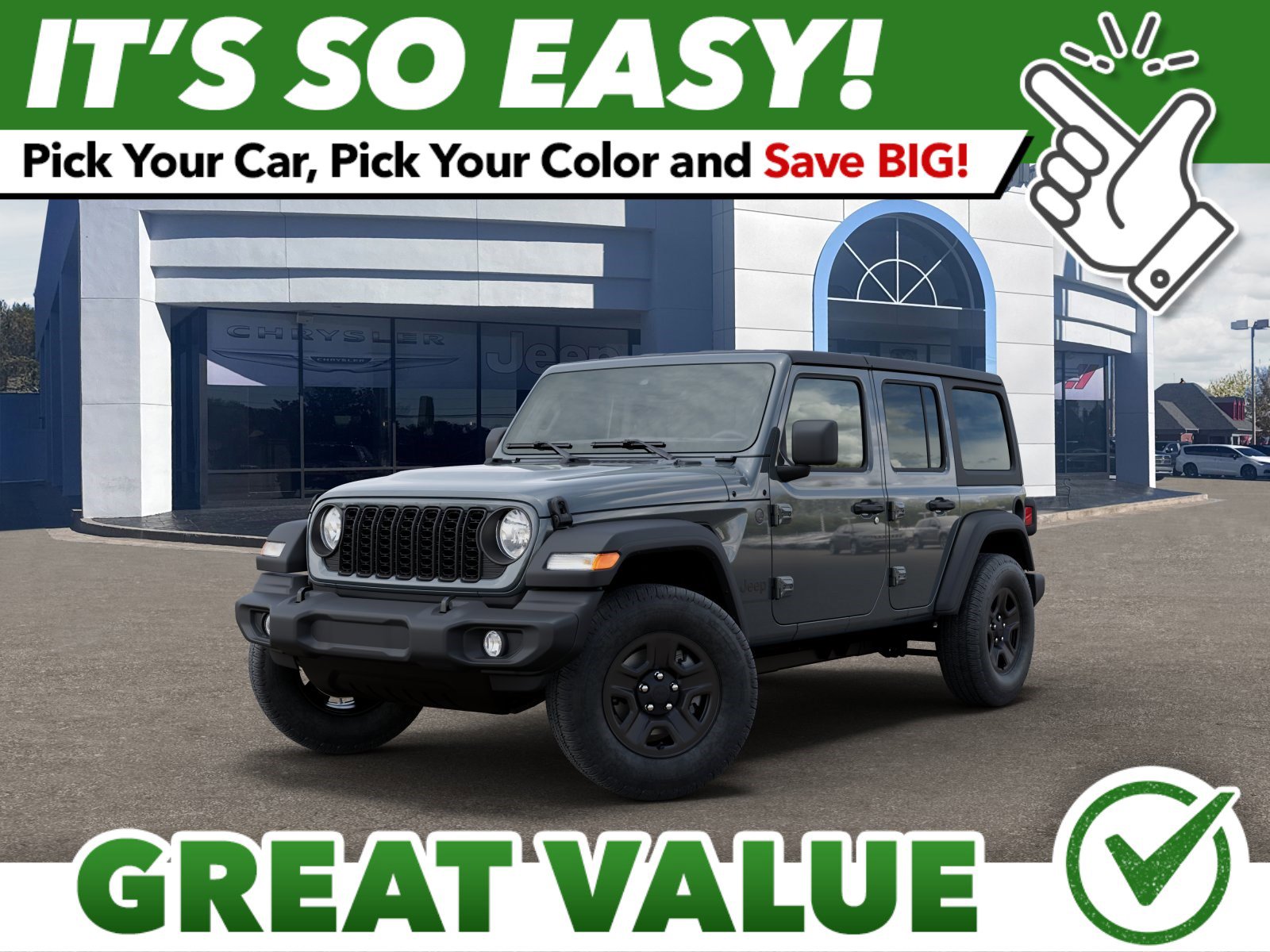 2026 Jeep Wrangler 4-Door Sport's photo