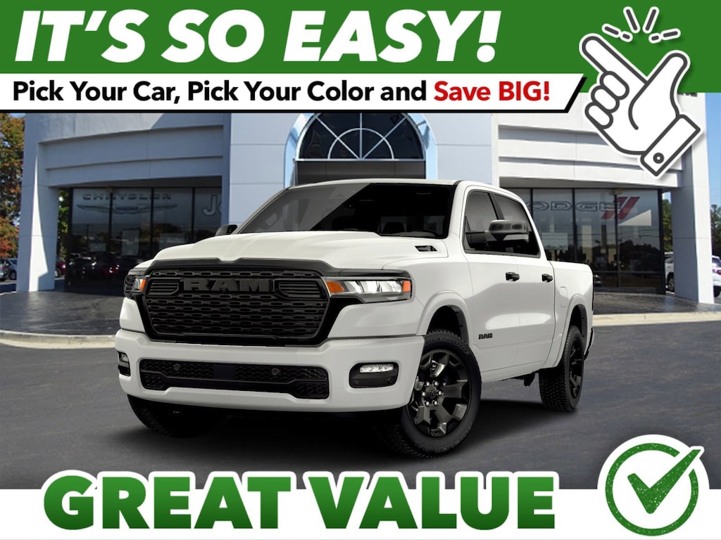 New 2026 Ram 1500 BIG HORN CREW CAB 4X4 5'7 BOX Pickup